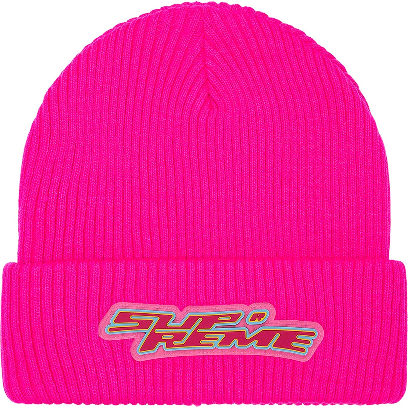 Raised Logo Patch Beanie view 5
